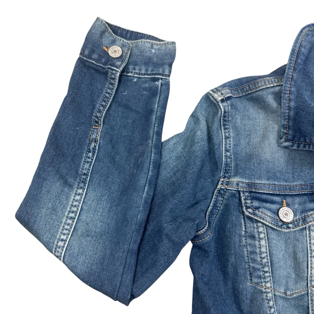 GAP Kids Classic Blue Denim Jean Jacket Girls Size Large